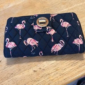 Vera Bradley wallet Flamingo print